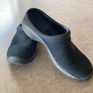 Merrill slip on clogs